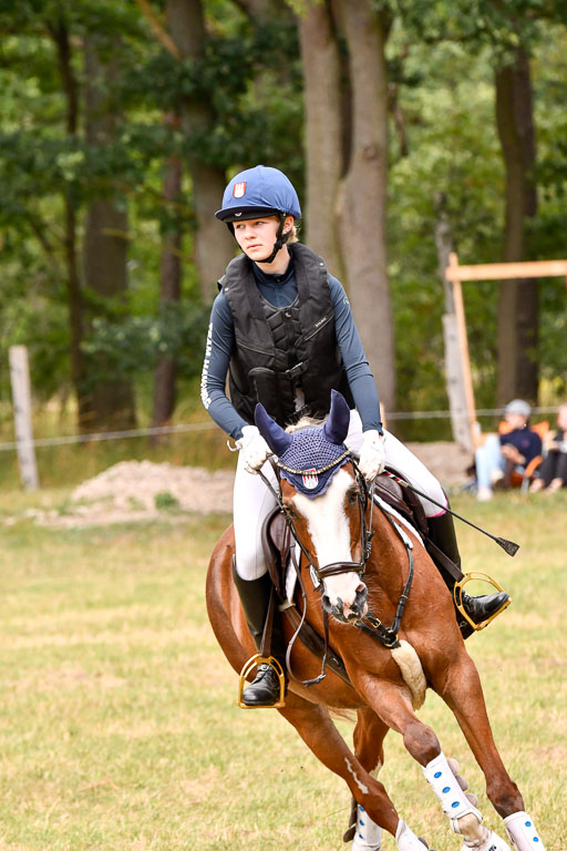 Goldene Schärpe Ponys in Hohenberg Krusemark 2024 | 13072024 Gelände 1 Abt_882 