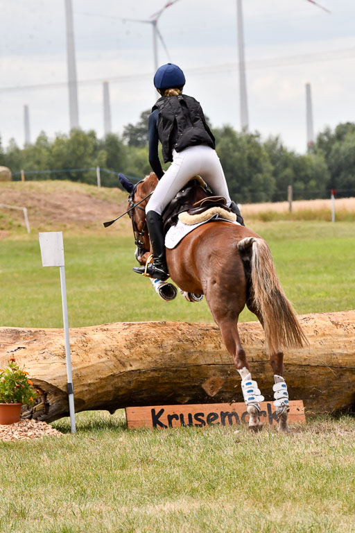 Goldene Schärpe Ponys in Hohenberg Krusemark 2024 | 13072024 Gelände 1 Abt_883 