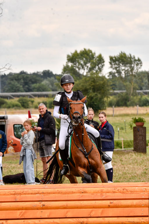 Goldene Schärpe Ponys in Hohenberg Krusemark 2024 | 13072024 Gelände 1 Abt_927 
