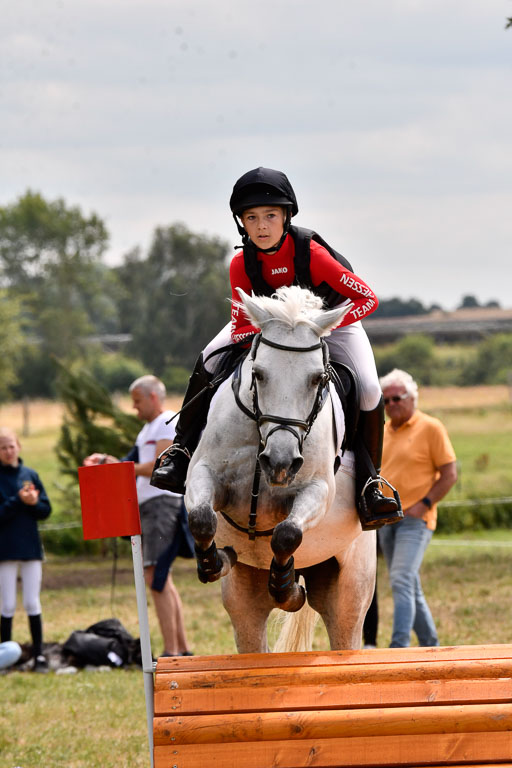 Goldene Schärpe Ponys in Hohenberg Krusemark 2024 | 13072024 Gelände 1 Abt_959 