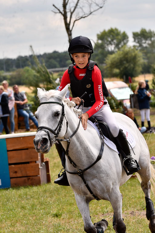 Goldene Schärpe Ponys in Hohenberg Krusemark 2024 | 13072024 Gelände 1 Abt_967 