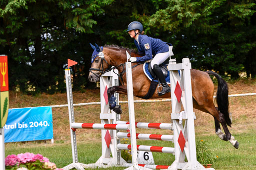 Goldene Schärpe Ponys in Hohenberg Krusemark 2024 | 14072024 Springen 1 Abt_012 