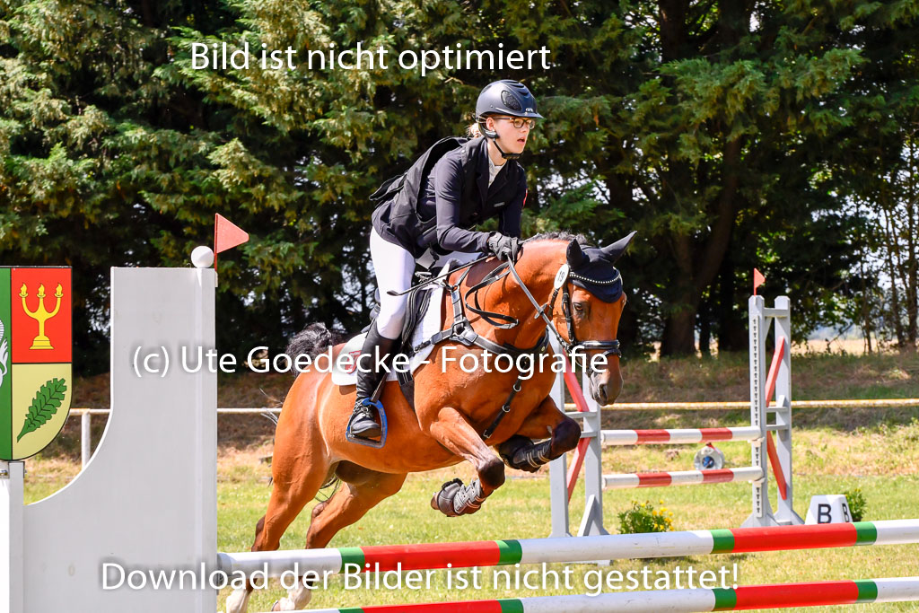 Goldene Schärpe Ponys in Hohenberg Krusemark 2024 | 14072024 Springen 2Abt_040 