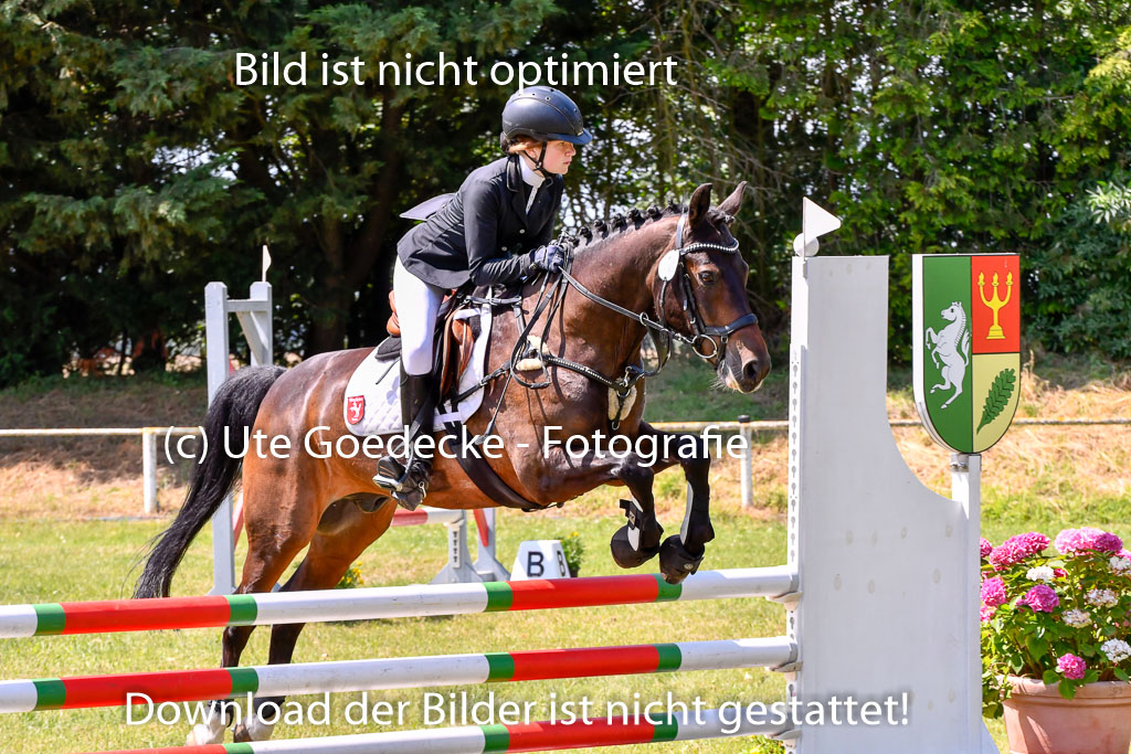 Goldene Schärpe Ponys in Hohenberg Krusemark 2024 | 14072024 Springen 2Abt_061 