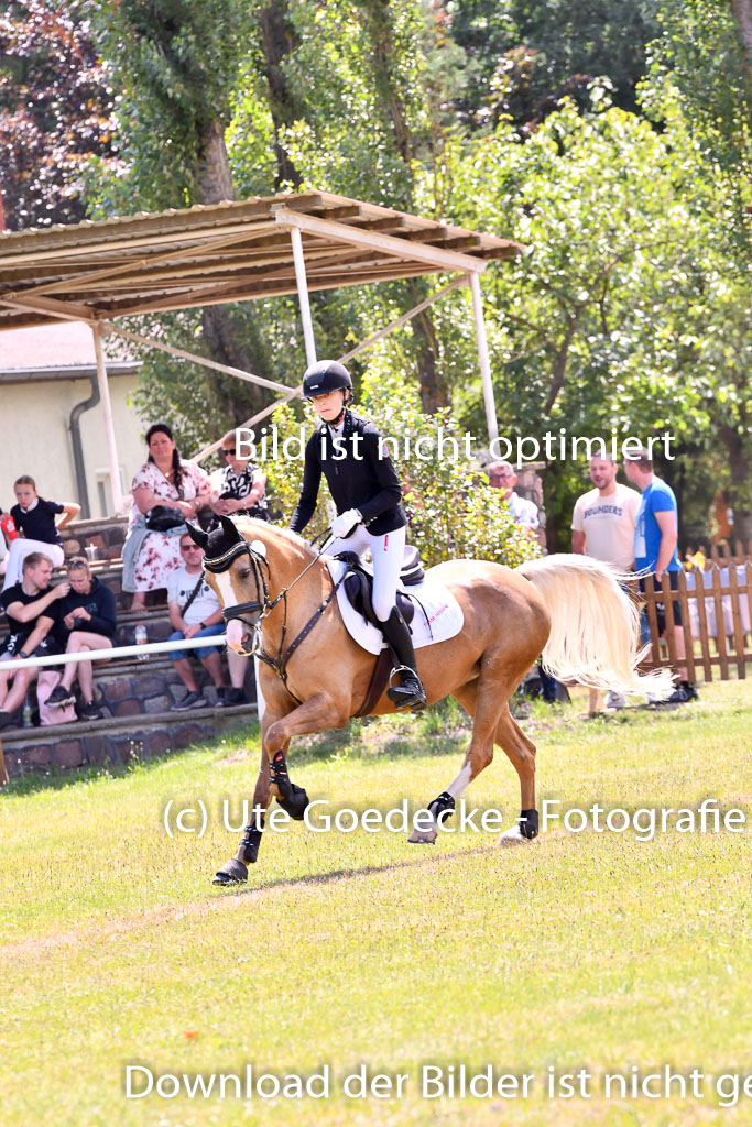 Goldene Schärpe Ponys in Hohenberg Krusemark 2024 | 14072024 Springen 2Abt_082 