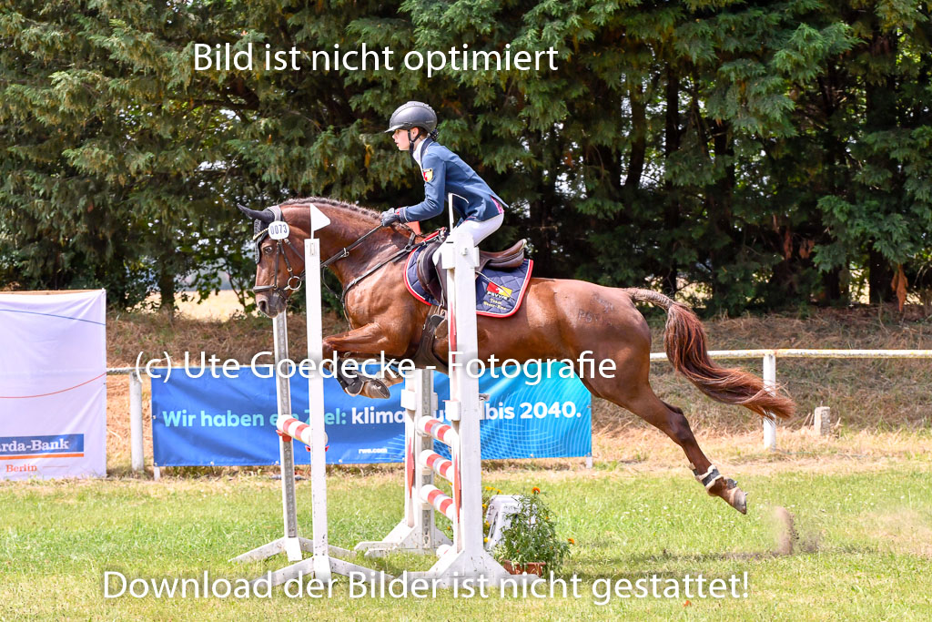 Goldene Schärpe Ponys in Hohenberg Krusemark 2024 | 14072024 Springen 2Abt_123 