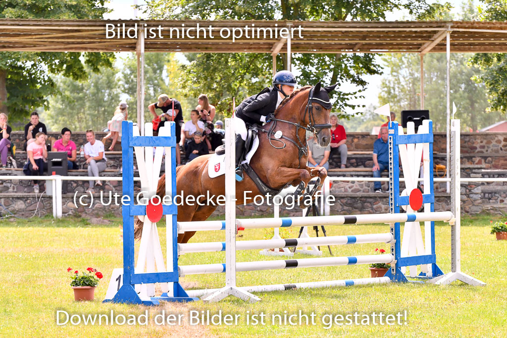 Goldene Schärpe Ponys in Hohenberg Krusemark 2024 | 14072024 Springen 2Abt_129 