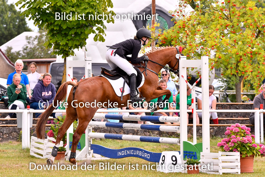 Goldene Schärpe Ponys in Hohenberg Krusemark 2024 | 14072024 Springen 2Abt_169 