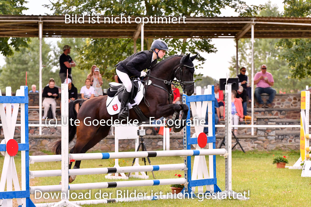 Goldene Schärpe Ponys in Hohenberg Krusemark 2024 | 14072024 Springen 2Abt_249 