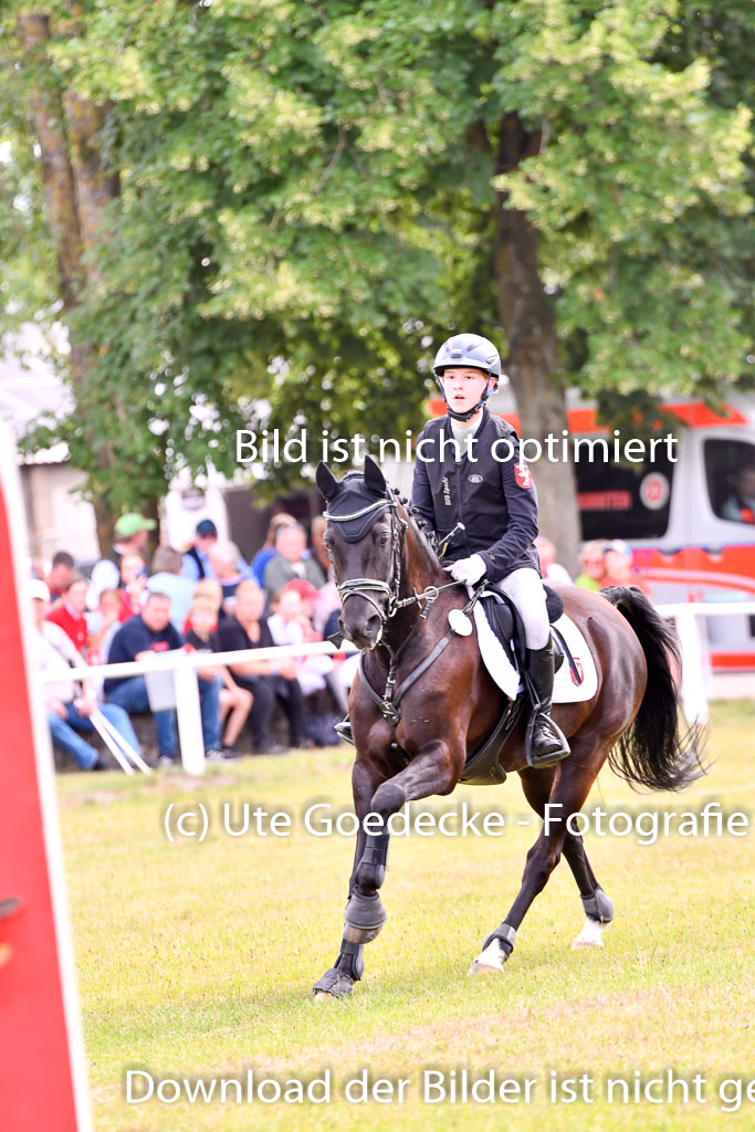 Goldene Schärpe Ponys in Hohenberg Krusemark 2024 | 14072024 Springen 2Abt_256 