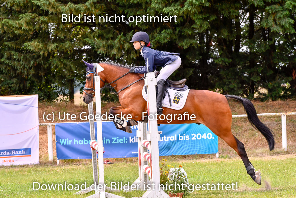 Goldene Schärpe Ponys in Hohenberg Krusemark 2024 | 14072024 Springen 2Abt_348 