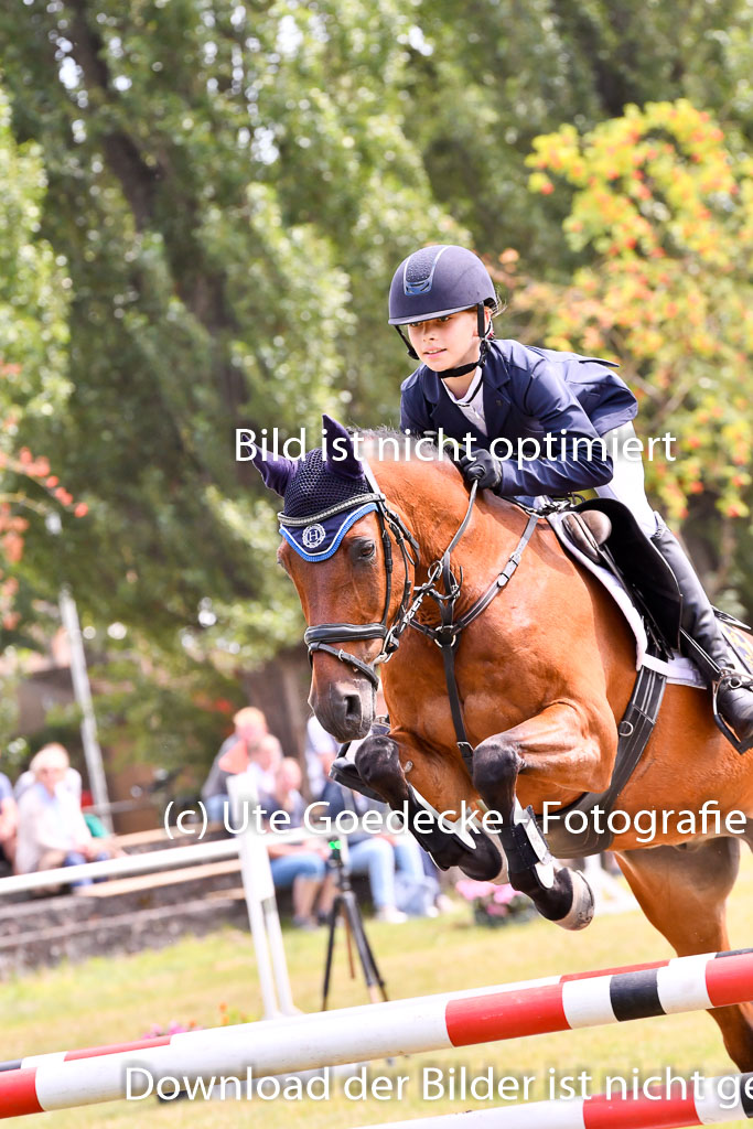 Goldene Schärpe Ponys in Hohenberg Krusemark 2024 | 14072024 Springen 2Abt_350 