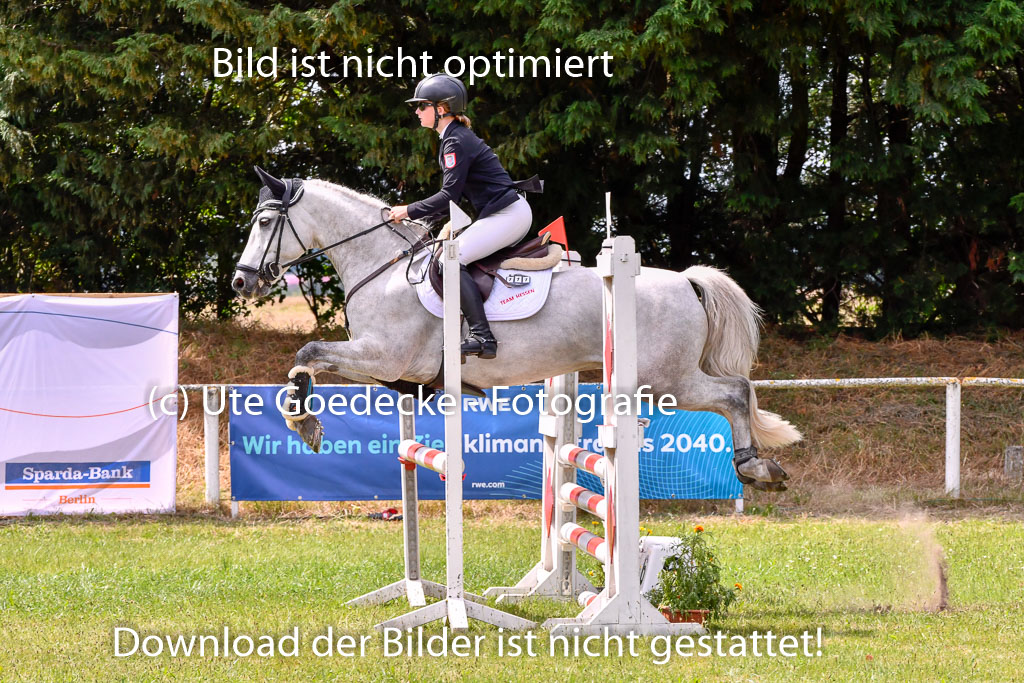 Goldene Schärpe Ponys in Hohenberg Krusemark 2024 | 14072024 Springen 2Abt_401 