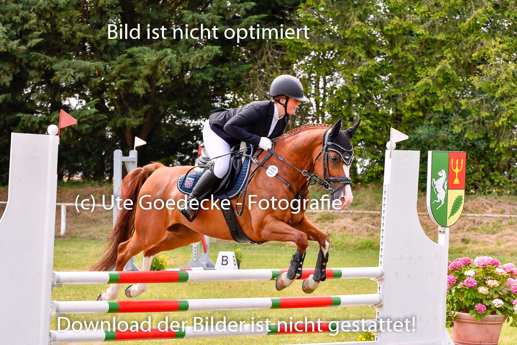 Goldene Schärpe Ponys in Hohenberg Krusemark 2024 | 14072024 Springen 2Abt_465 