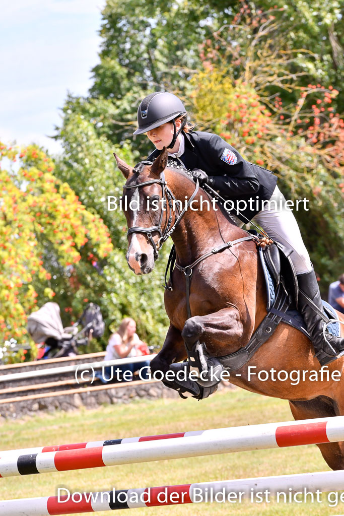 Goldene Schärpe Ponys in Hohenberg Krusemark 2024 | 14072024 Springen 2Abt_481 