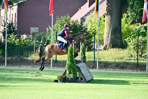 Bundesnachwuchschampionat Vielseitigkeit 2025 | Pony Gelände 100825 _194 