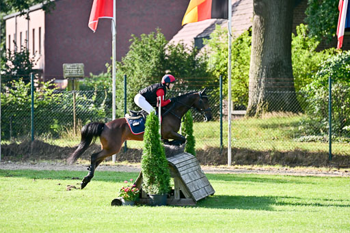 Bundesnachwuchschampionat Vielseitigkeit 2025 | Pony Gelände 100825 _364 