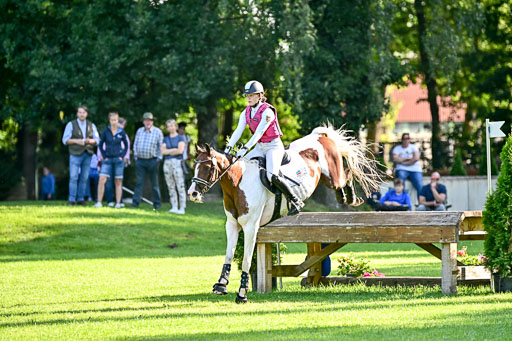 Bundesnachwuchschampionat Vielseitigkeit 2025 | Pony Gelände 100825 _447 