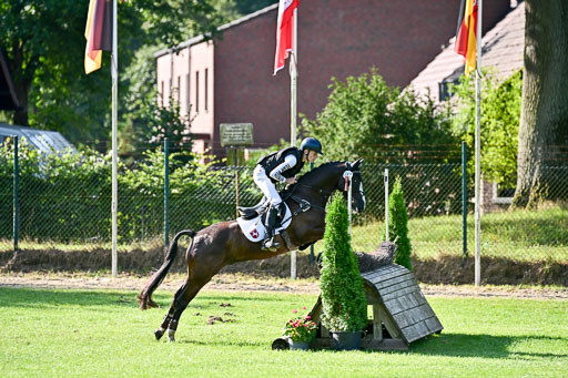 Bundesnachwuchschampionat Vielseitigkeit 2025 | Pony Gelände 100825 _463 