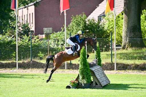 Bundesnachwuchschampionat Vielseitigkeit 2025 | Pony Gelände 100825 _491 