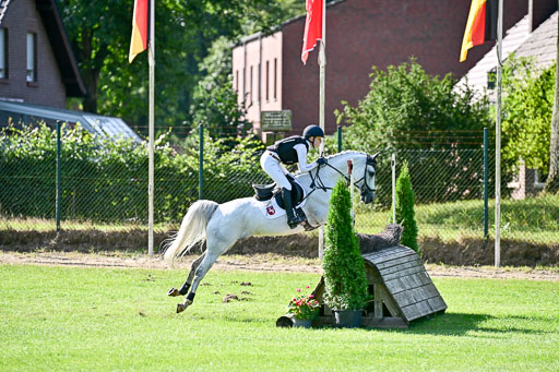 Bundesnachwuchschampionat Vielseitigkeit 2025 | Pony Gelände 100825 _643 