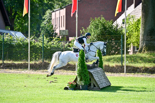 Bundesnachwuchschampionat Vielseitigkeit 2025 | Pony Gelände 100825 _644 