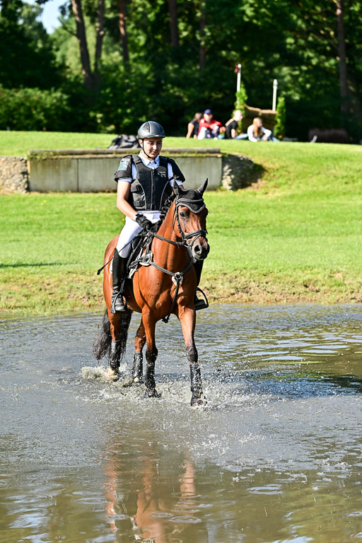 Bundesnachwuchschampionat Vielseitigkeit 2025 | Pony Gelände 100825 _682 