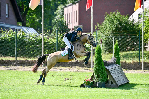 Bundesnachwuchschampionat Vielseitigkeit 2025 | Pony Gelände 100825 _724 