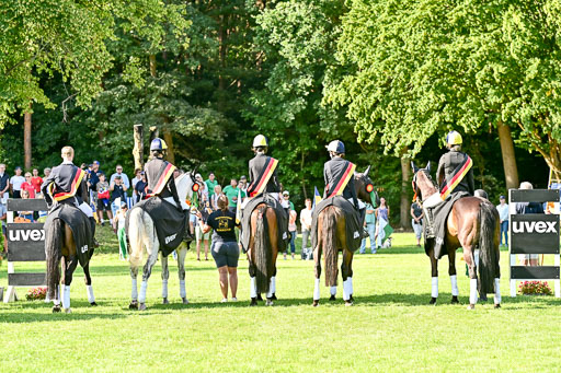 Bundesnachwuchschampionat Vielseitigkeit 2025 | 10082025 Siegerehrung Pferde _039 