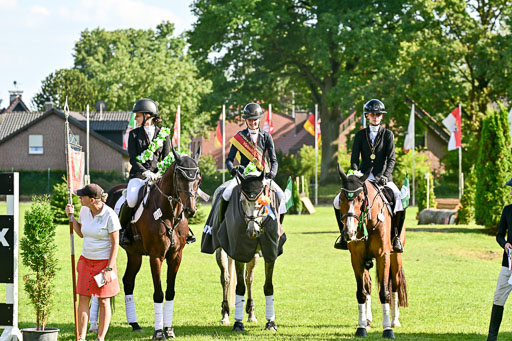 Bundesnachwuchschampionat Vielseitigkeit 2025 | 10082025 Siegerehrung Pferde _070 