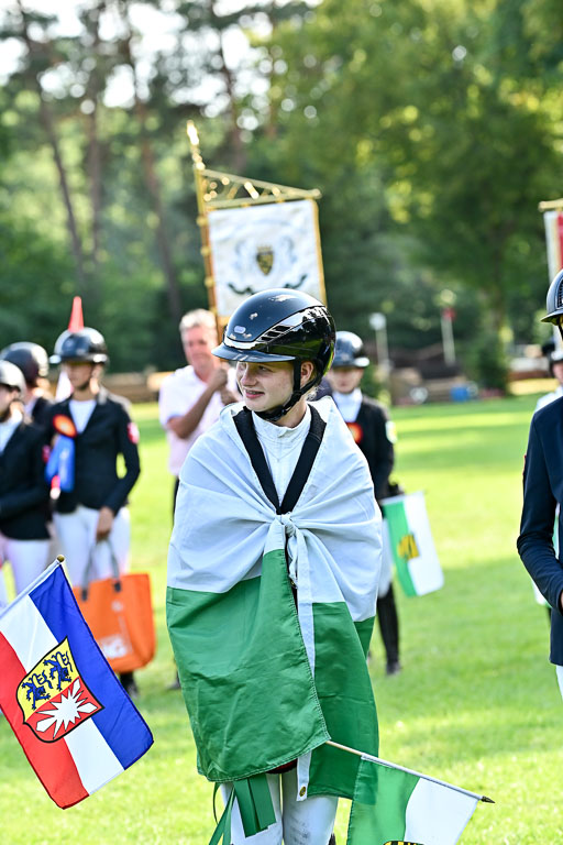 Bundesnachwuchschampionat Vielseitigkeit 2025 | 10082025 Siegerehrung Pferde _118 
