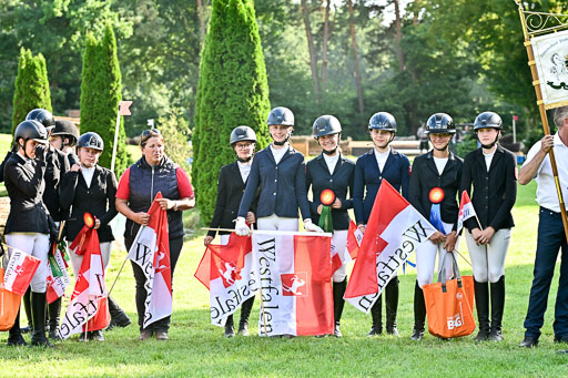Bundesnachwuchschampionat Vielseitigkeit 2025 | 10082025 Siegerehrung Pferde _138 