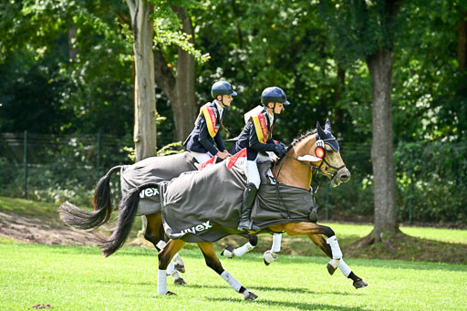 Bundesnachwuchschampionat Vielseitigkeit 2025 | 100825 Siegerehrung Pony _001 