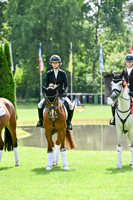 Bundesnachwuchschampionat Vielseitigkeit 2025 | 100825 Siegerehrung Pony _012 