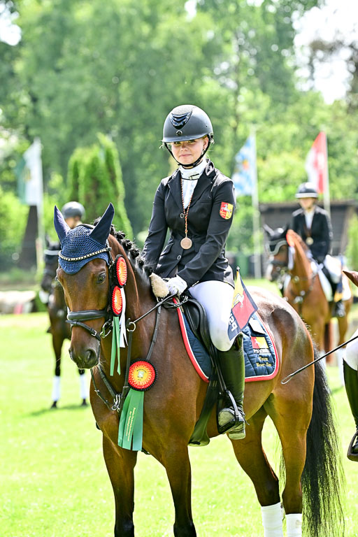 Bundesnachwuchschampionat Vielseitigkeit 2025 | 100825 Siegerehrung Pony _027 