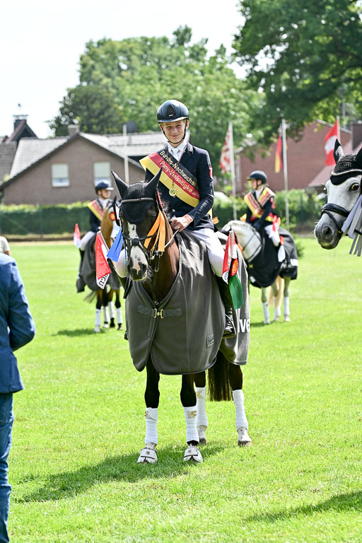 Bundesnachwuchschampionat Vielseitigkeit 2025 | 100825 Siegerehrung Pony _029 