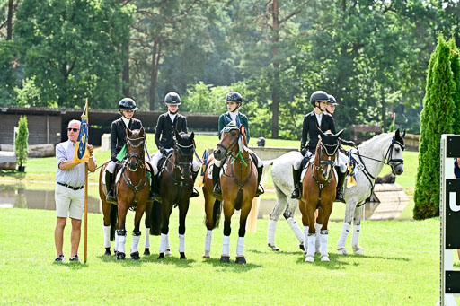 Bundesnachwuchschampionat Vielseitigkeit 2025 | 100825 Siegerehrung Pony _030 