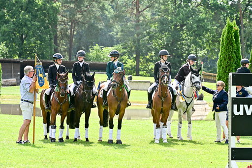 Bundesnachwuchschampionat Vielseitigkeit 2025 | 100825 Siegerehrung Pony _031 