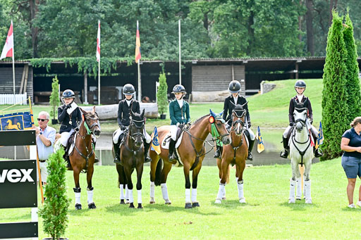 Bundesnachwuchschampionat Vielseitigkeit 2025 | 100825 Siegerehrung Pony _034 