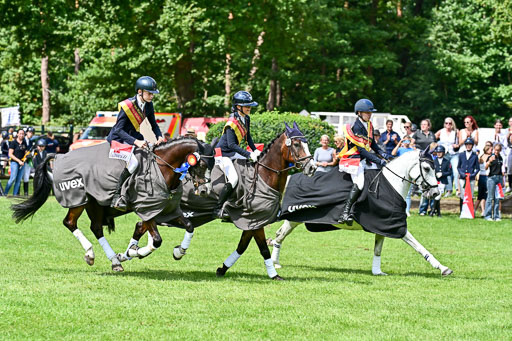 Bundesnachwuchschampionat Vielseitigkeit 2025 | 100825 Siegerehrung Pony _043 