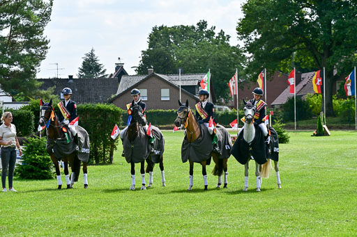 Bundesnachwuchschampionat Vielseitigkeit 2025 | 100825 Siegerehrung Pony _048 