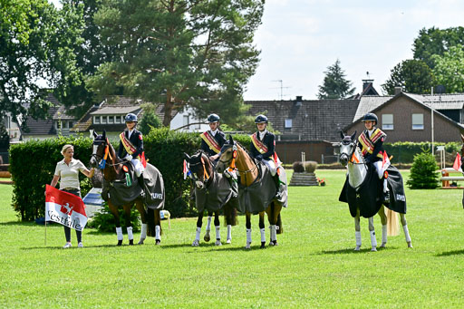Bundesnachwuchschampionat Vielseitigkeit 2025 | 100825 Siegerehrung Pony _054 