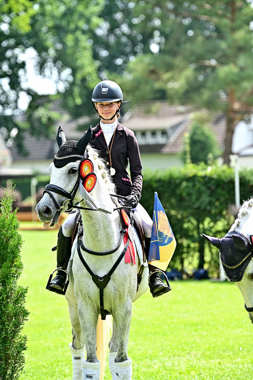 Bundesnachwuchschampionat Vielseitigkeit 2025 | 100825 Siegerehrung Pony _064 