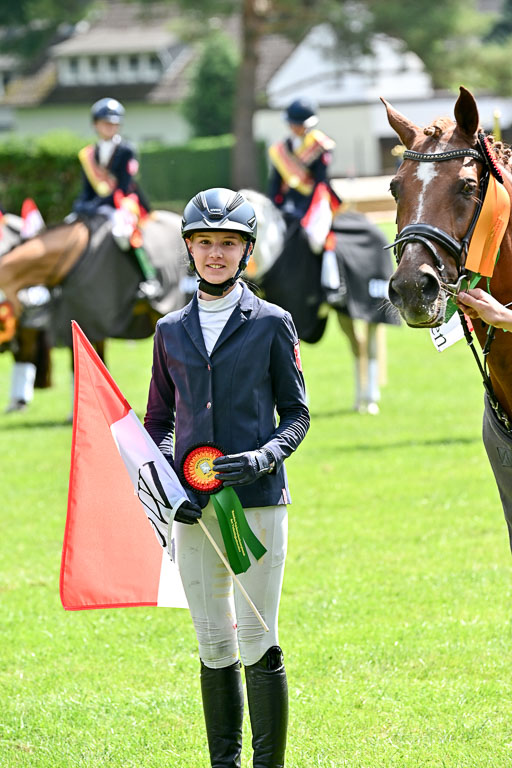 Bundesnachwuchschampionat Vielseitigkeit 2025 | 100825 Siegerehrung Pony _070 