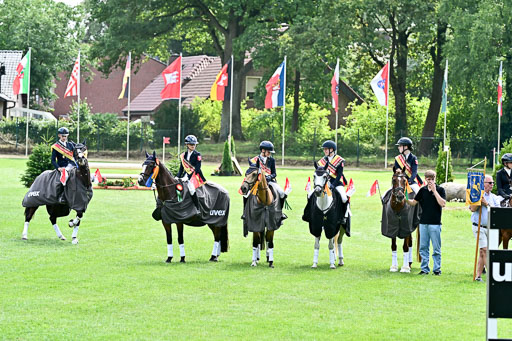 Bundesnachwuchschampionat Vielseitigkeit 2025 | 100825 Siegerehrung Pony _071 