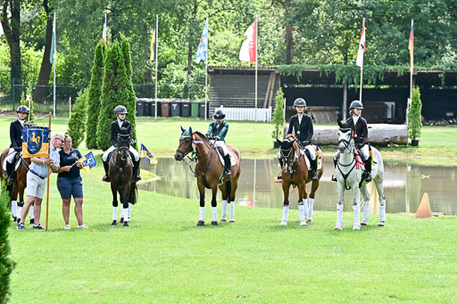 Bundesnachwuchschampionat Vielseitigkeit 2025 | 100825 Siegerehrung Pony _073 