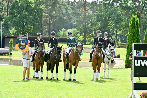 Bundesnachwuchschampionat Vielseitigkeit 2025 | 100825 Siegerehrung Pony _077 
