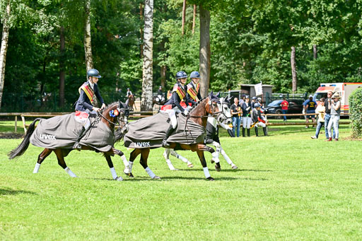 Bundesnachwuchschampionat Vielseitigkeit 2025 | 100825 Siegerehrung Pony _080 
