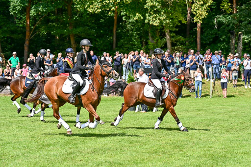 Bundesnachwuchschampionat Vielseitigkeit 2025 | 100825 Siegerehrung Pony _084 