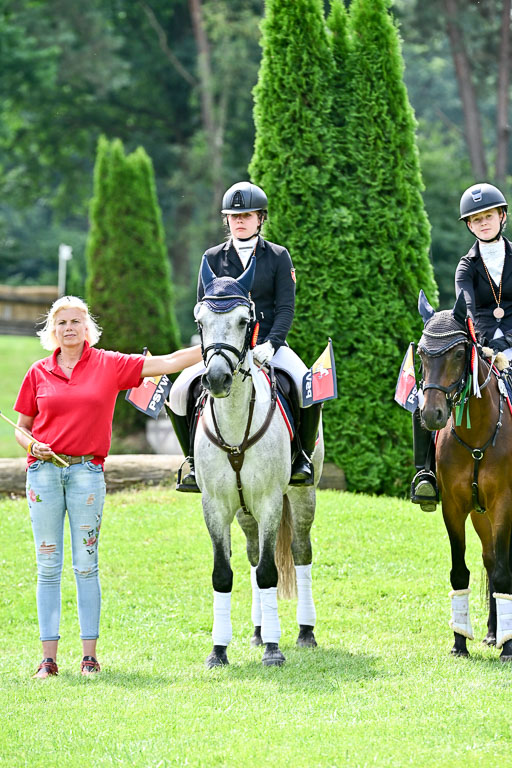 Bundesnachwuchschampionat Vielseitigkeit 2025 | 100825 Siegerehrung Pony _088 